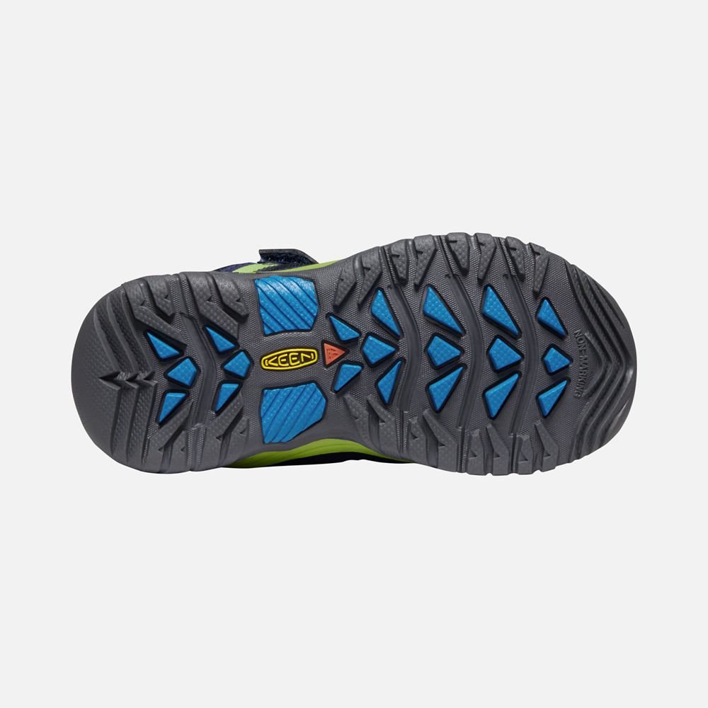 Keen Sneakers Barn Marinblå/Gröna - Targhee Sport Vent Shoes - 173056PMC